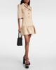 Patou Patou Ruffled cotton gabardine miniskirt - 2