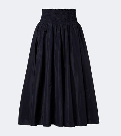 Patou Patou Shirred midi skirt