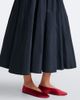 Patou Patou Shirred midi skirt - 4