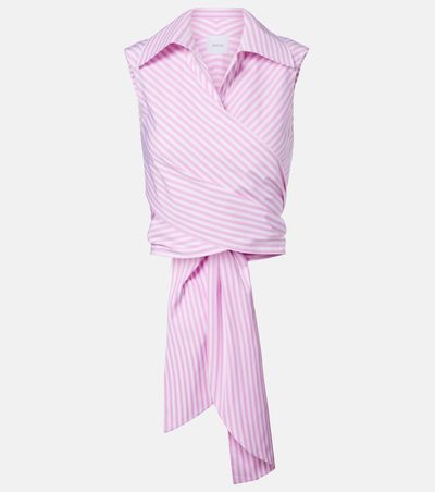 Patou Patou Striped cotton top