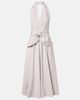 Patou Patou Striped halterneck cotton midi dress - 1