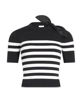 Patou Patou Striped Knitted Tee