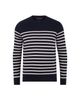 Paul James Paul James 100% Cotton Striped Breton Sweater - 2