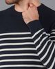Paul James Paul James 100% Cotton Striped Breton Sweater - 5
