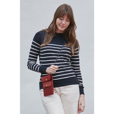 Paul James Paul James Cotton Breton Crew Neck Sweater