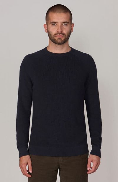 Paul James Paul James Cotton Lightweight Fisherman Rib Sweater