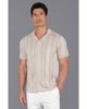 Paul James Paul James Cotton Open Knit Cuban Collar Shirt - 1