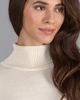 Paul James Paul James Cotton Roll Neck Long Sleeve Sweater - 3