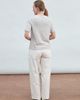 Paul James Paul James Fern Cotton Crew Neck Knitted T-shirt - 5