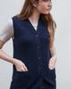 Paul James Paul James Laura Relaxed Fit Sleeveless Cardigan - 1