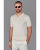 Paul James Paul James Ultra Fine Cotton Buttonless Polo Shirt - 1