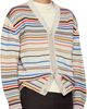 Paul Smith Paul Smith Beige 'Signature Stripe' Cotton-Blend Cardigan - 2