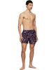 Paul Smith Paul Smith Black & Pink 'Travel Stories' Swim Shorts - 4
