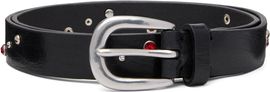 Paul Smith Paul Smith Black Leather Studded Belt