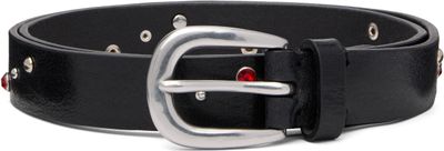 Paul Smith Paul Smith Black Leather Studded Belt