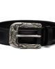 Paul Smith Paul Smith Black 'Rabbit' Buckle Belt - 1
