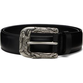 Paul Smith Paul Smith Black 'Rabbit' Buckle Belt