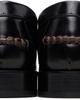 Paul Smith Paul Smith Black 'Signature Stripe' Leather 'Lido' Loafers - 2