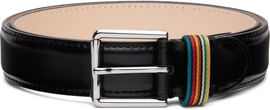 Paul Smith Paul Smith Black Stripe Keeper Belt