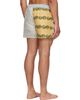 Paul Smith Paul Smith Blue & Yellow Textile Mix Swim Shorts - 3