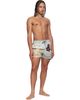 Paul Smith Paul Smith Blue & Yellow Textile Mix Swim Shorts - 4