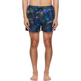 Paul Smith Paul Smith Blue Engrained Blue Swim Shorts
