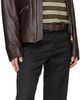 Paul Smith Paul Smith Brown Brushstroke Stripe Belt - 2