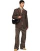 Paul Smith Paul Smith Brown Crêpe Four-Pocket Blazer - 4