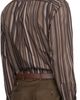 Paul Smith Paul Smith Brown 'Painted Signature Stripe' Print Cotton Shirt - 3