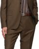 Paul Smith Paul Smith Brown 'Painted Signature Stripe' Print Cotton Shirt - 5