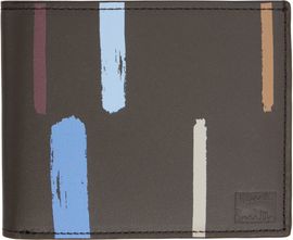 Paul Smith Paul Smith Brown Striped Wallet