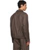 Paul Smith Paul Smith Brown Wool-Cashmere Flannel Jacket - 3