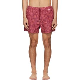 Paul Smith Paul Smith Burgundy Knots Swim Shorts