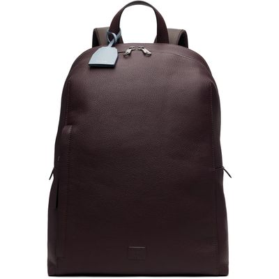 Paul Smith Paul Smith Burgundy Leather Backpack