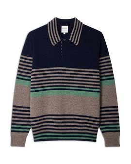 Paul Smith Paul Smith Cashmere Stripe Polo Sweater