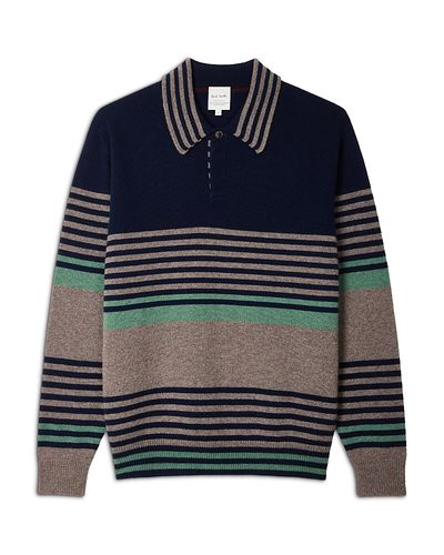 Paul Smith Paul Smith Cashmere Stripe Polo Sweater