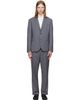 Paul Smith Paul Smith Gray 'The Soho' Tailored-Fit Pinstripe Wool Suit - 1