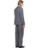 Paul Smith Paul Smith Gray 'The Soho' Tailored-Fit Pinstripe Wool Suit - 3