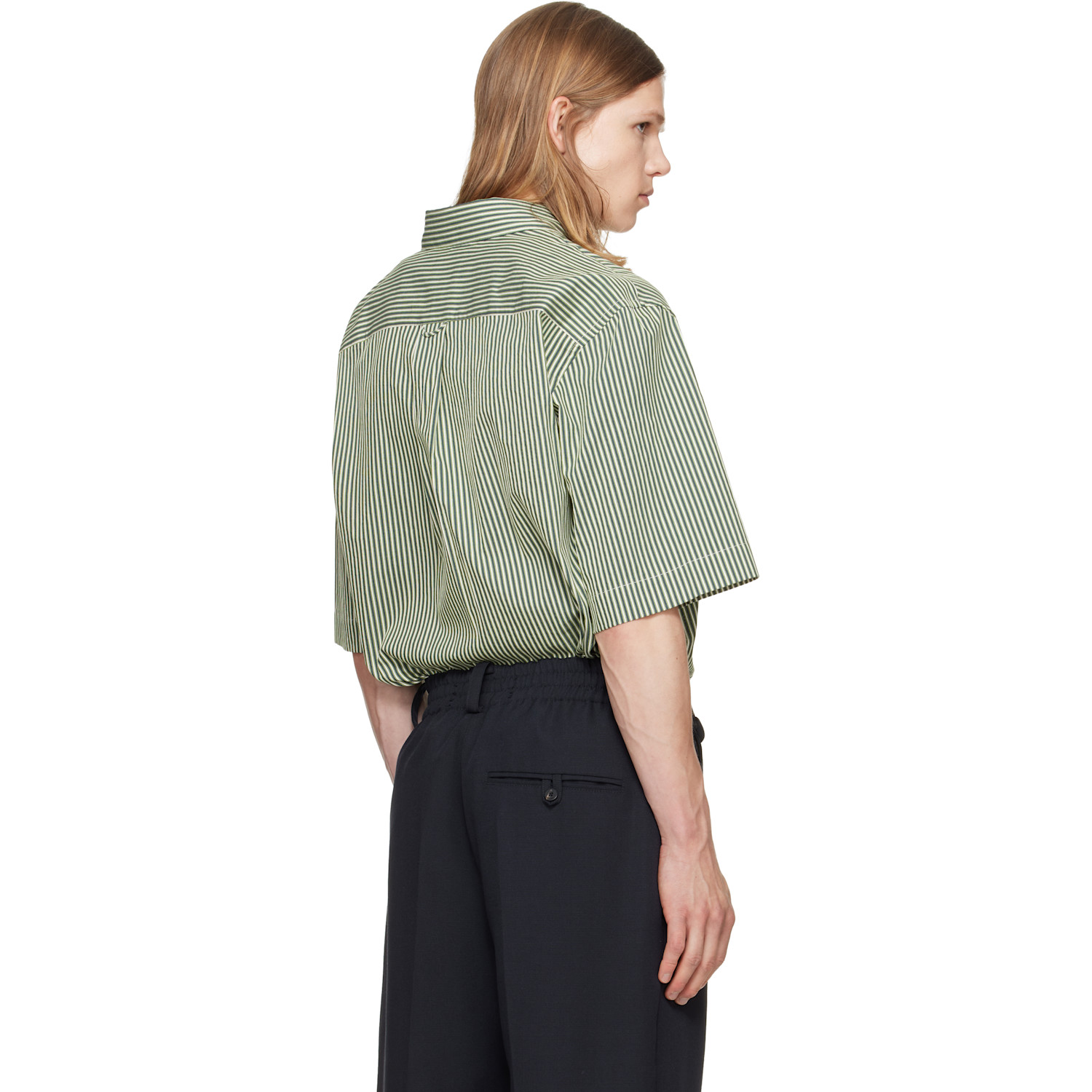 90s Paul Smith 黒×白色セットアップ ＋ 緑茶シャツ Paul Smith Tops