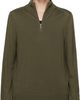 Paul Smith Paul Smith Khaki Merino Wool Half-Zip Sweater - 1