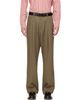 Paul Smith Paul Smith Khaki Relaxed-fit Pleated Lyocell Trousers - 1