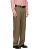 Paul Smith Paul Smith Khaki Relaxed-fit Pleated Lyocell Trousers - 2