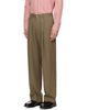 Paul Smith Paul Smith Khaki Relaxed-fit Pleated Lyocell Trousers - 4