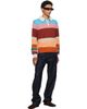 Paul Smith Paul Smith Multicolor Cotton-Linen Bold Stripe Rugby Polo - 4
