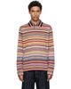 Paul Smith Paul Smith Multicolor 'Signature Stripe' Long Sleeve Polo - 1