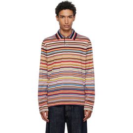 Paul Smith Paul Smith Multicolor 'Signature Stripe' Long Sleeve Polo