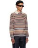 Paul Smith Paul Smith Multicolor 'Signature Stripe' Textured-Cotton Sweater - 2