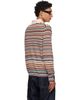 Paul Smith Paul Smith Multicolor 'Signature Stripe' Textured-Cotton Sweater - 3