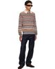 Paul Smith Paul Smith Multicolor 'Signature Stripe' Textured-Cotton Sweater - 4