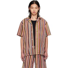 Paul Smith Paul Smith Multicolor 'Signature Stripe' Towelling Lounge Shirt